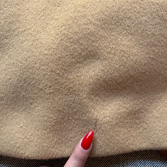 Vintage Wool Caramel Colored Coat , Circa 1990s - Picture 15 of 17